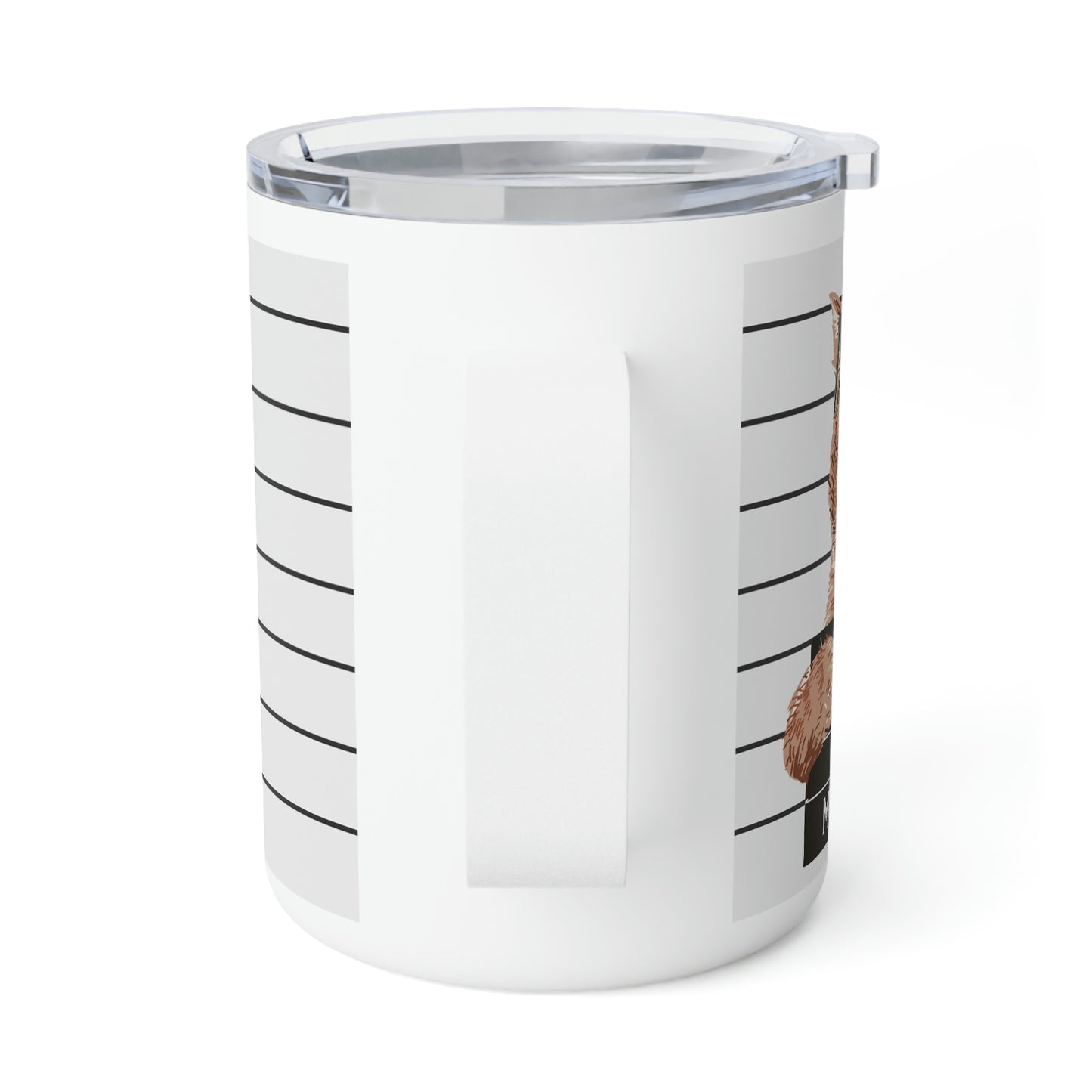 MTB Mugshot Insulated Coffee Mug, 10oz