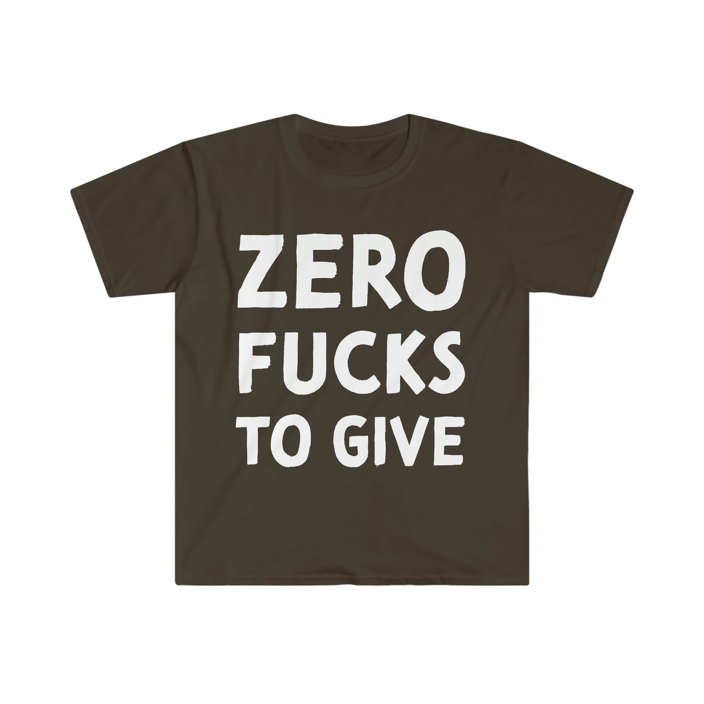 Zero to Give - Explicit Unisex Softstyle T-Shirt