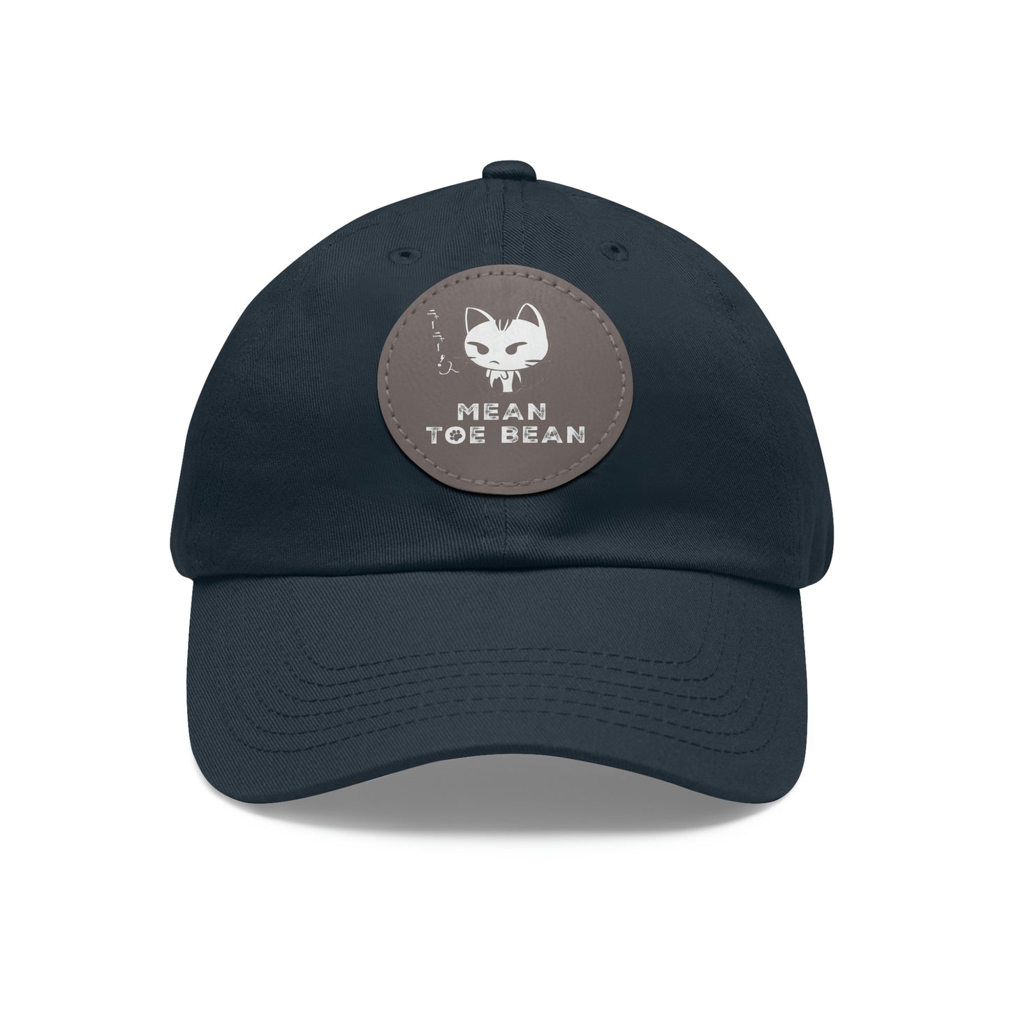 Mean Toe Bean Original Hat with Leather Patch (Round)