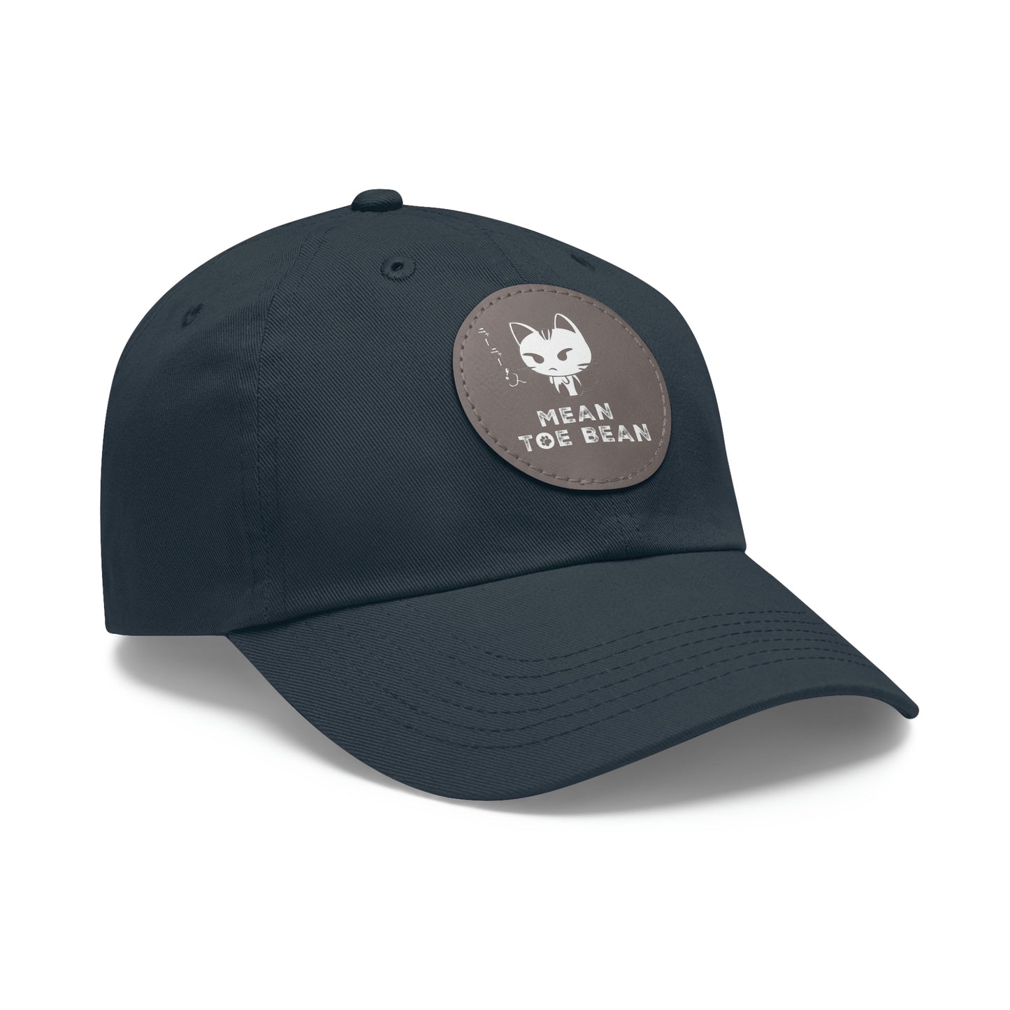 Mean Toe Bean Original Hat with Leather Patch (Round)