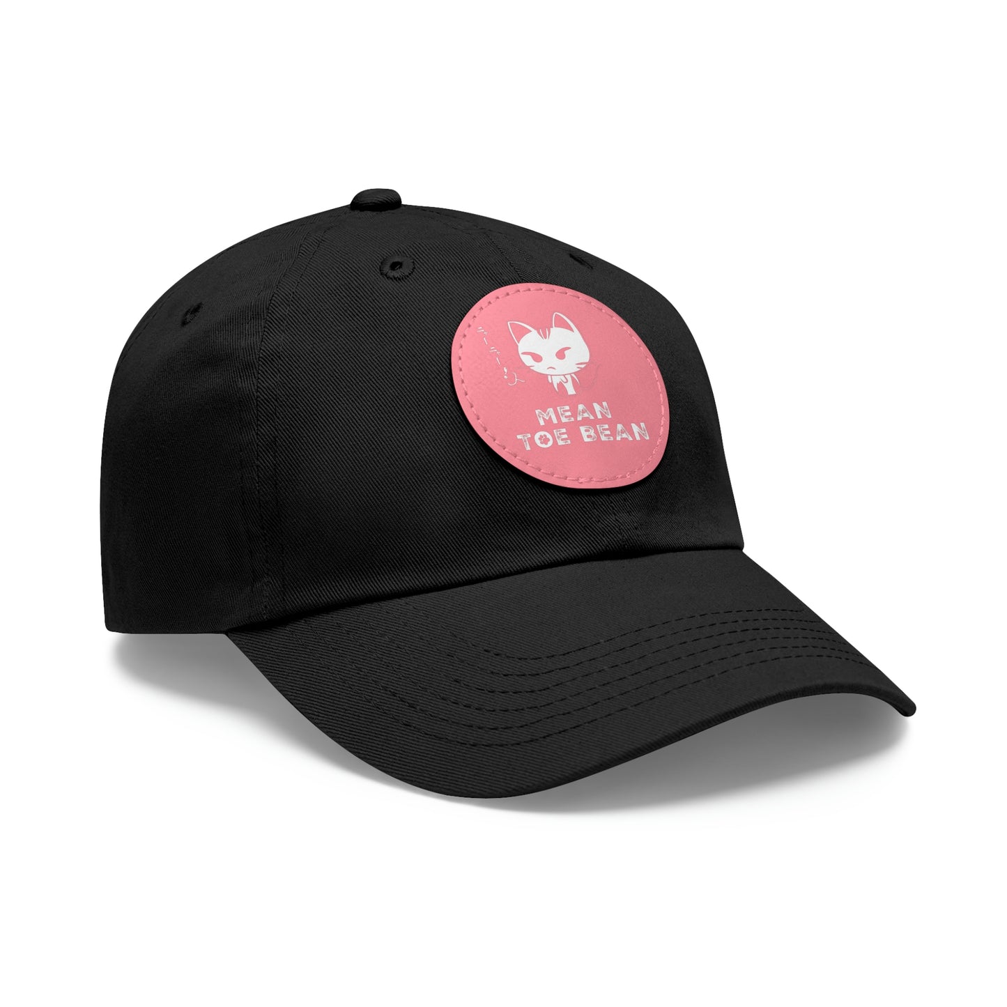 Mean Toe Bean Original Hat with Leather Patch (Round)