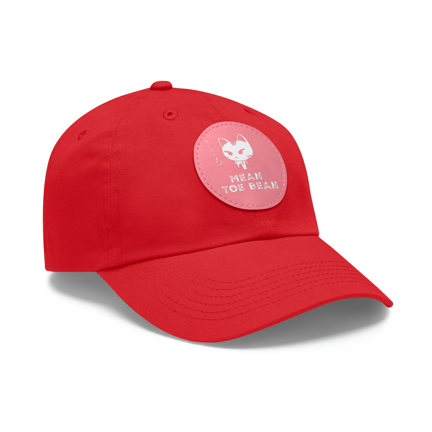 Mean Toe Bean Original Hat with Leather Patch (Round)