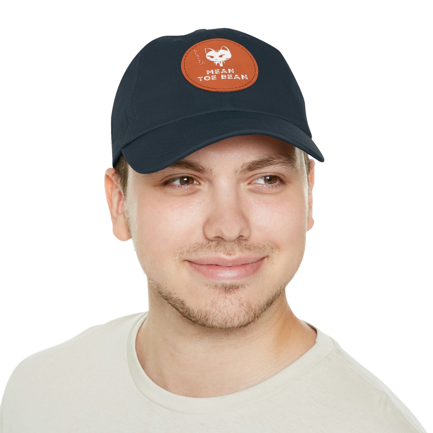 Mean Toe Bean Original Hat with Leather Patch (Round)