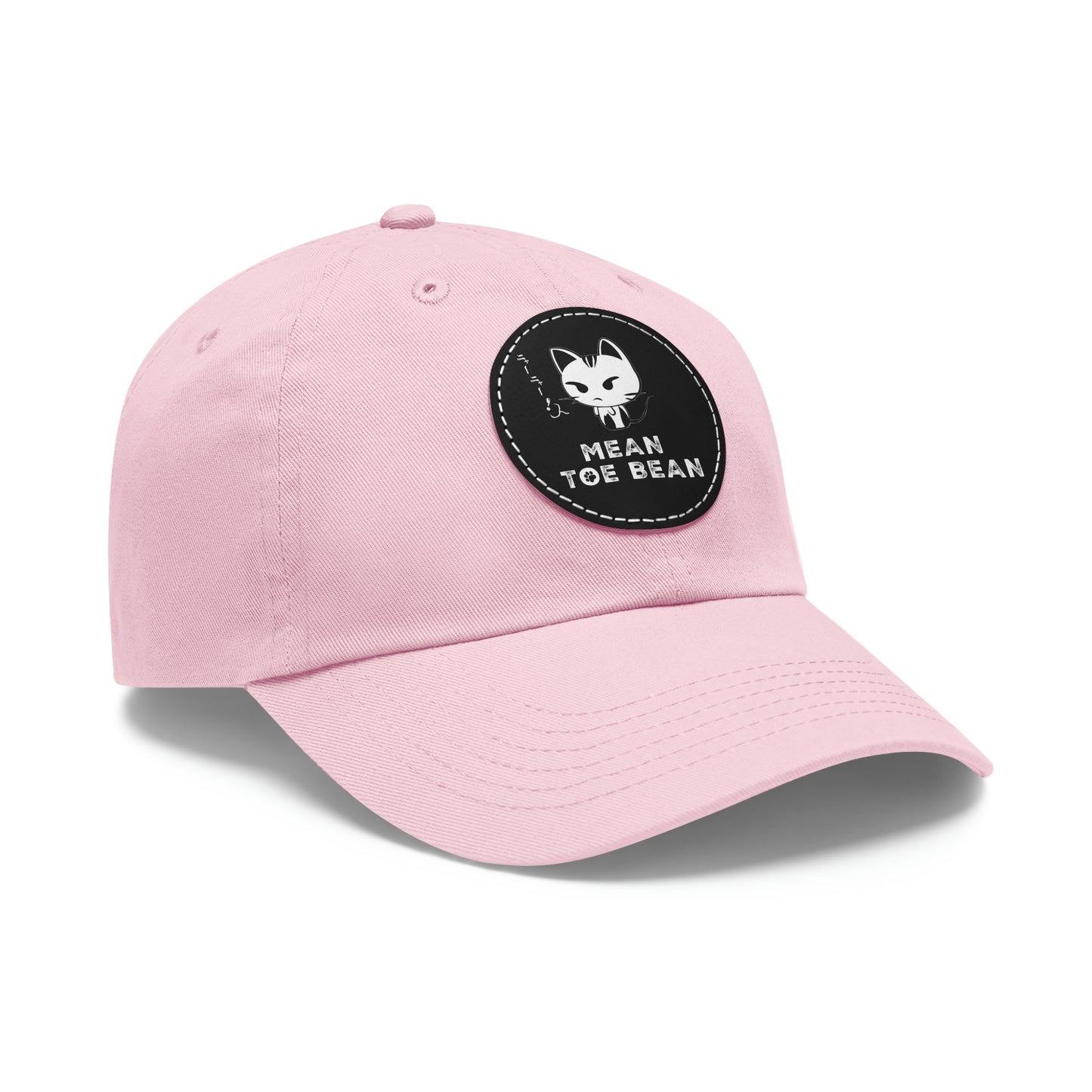 Mean Toe Bean Original Hat with Leather Patch (Round)