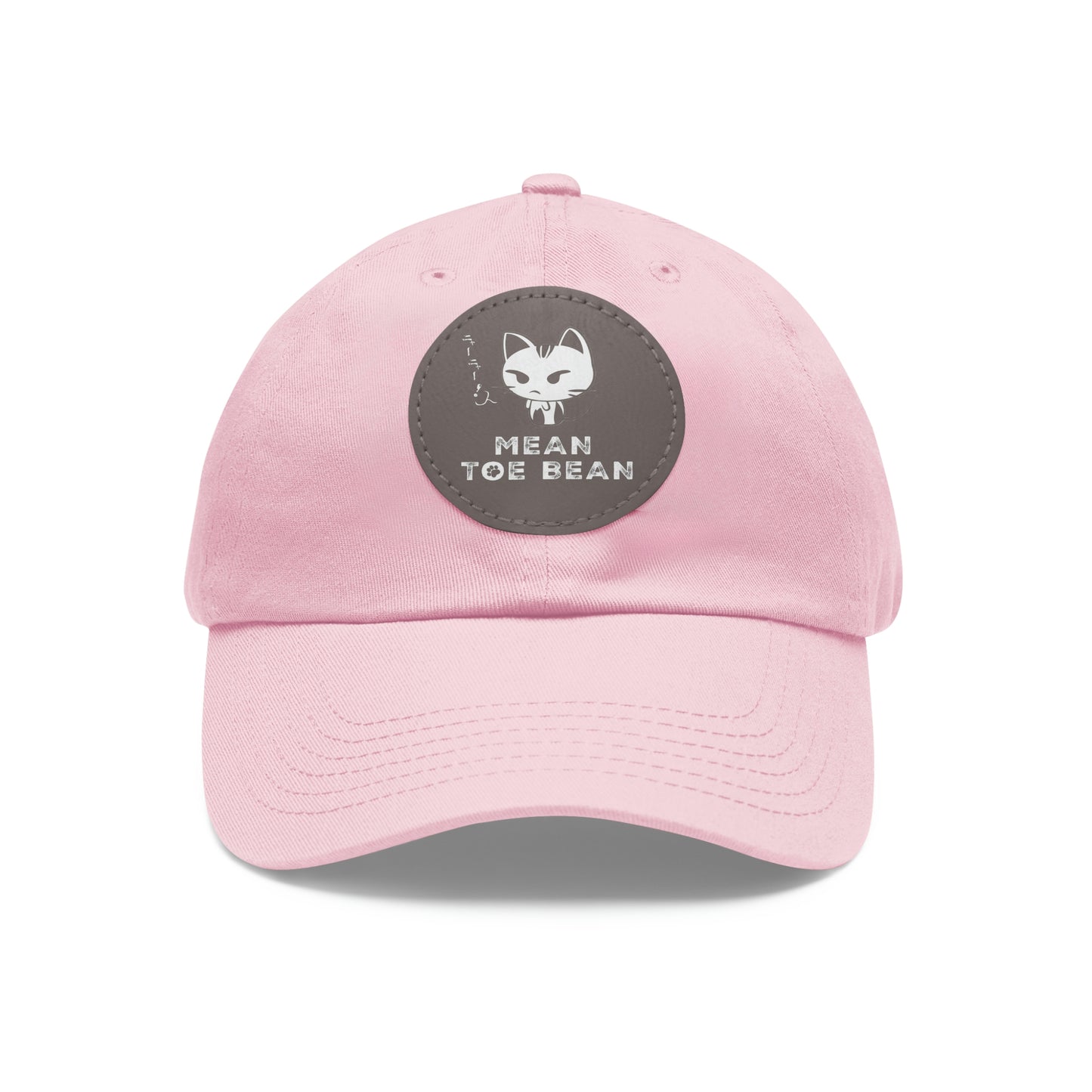 Mean Toe Bean Original Hat with Leather Patch (Round)