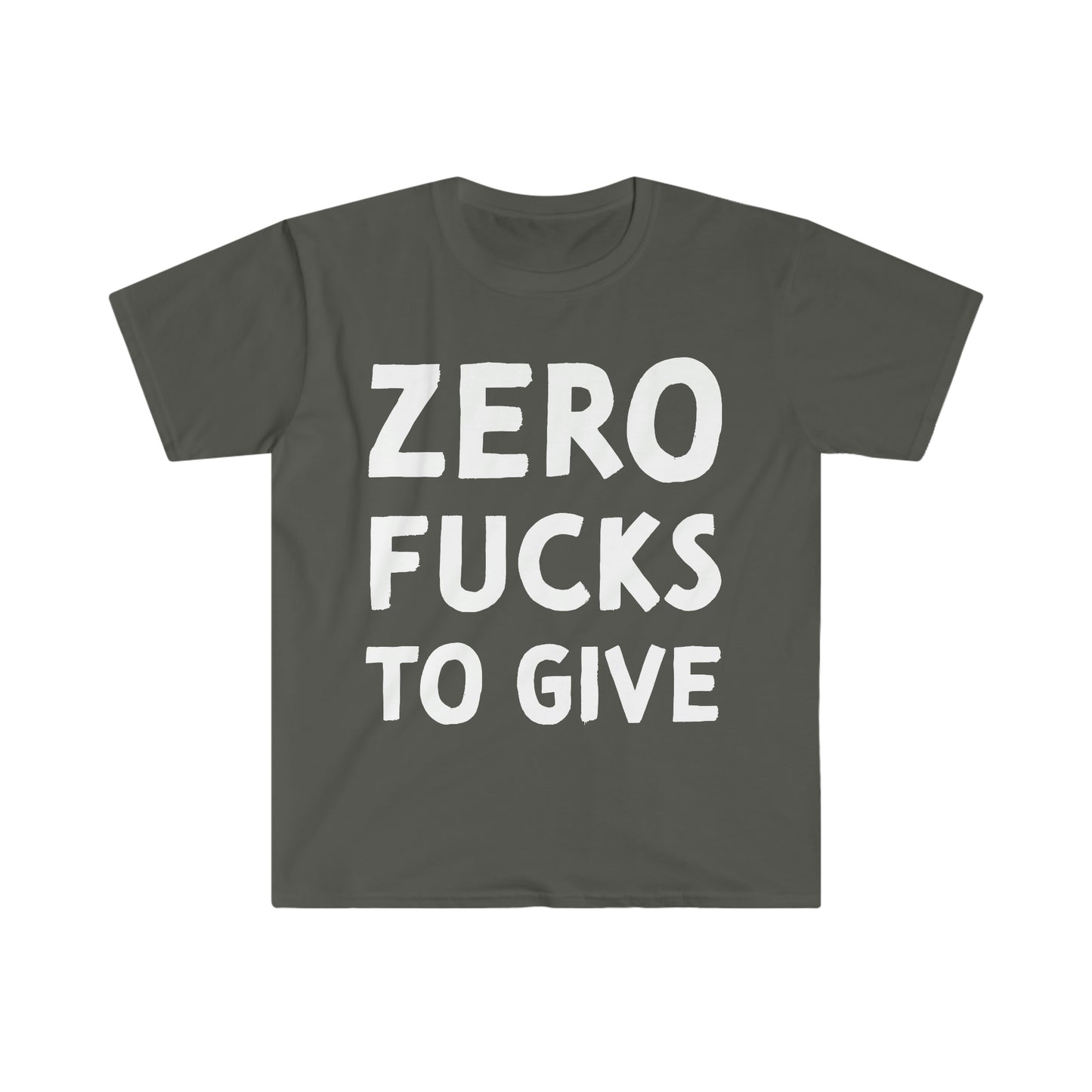 Zero to Give - Explicit Unisex Softstyle T-Shirt