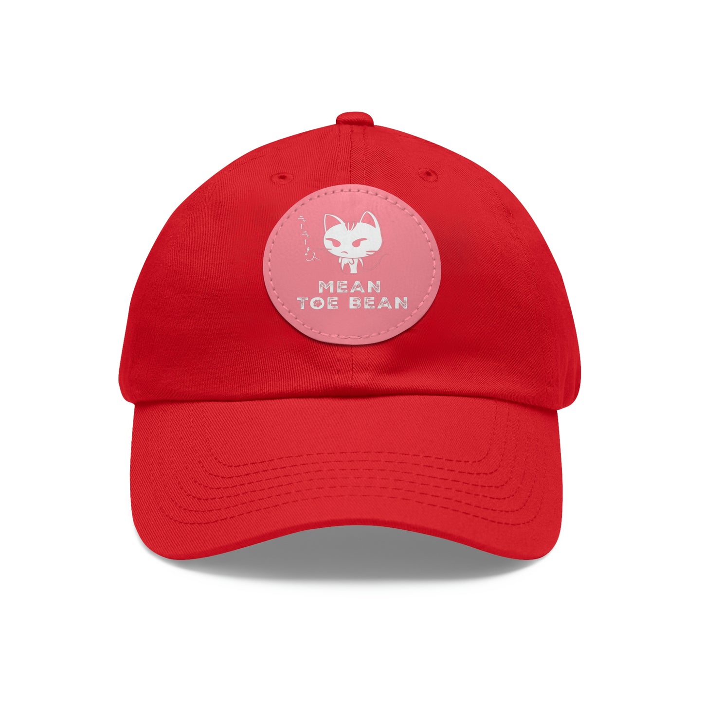 Mean Toe Bean Original Hat with Leather Patch (Round)
