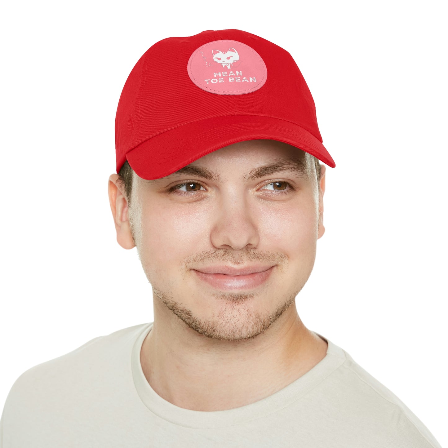 Mean Toe Bean Original Hat with Leather Patch (Round)