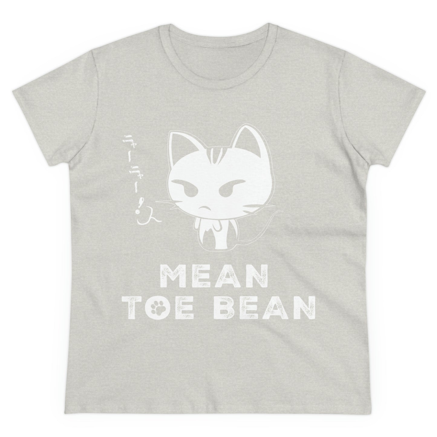 Mean Toe Bean Original Women's Midweight Cotton Tee