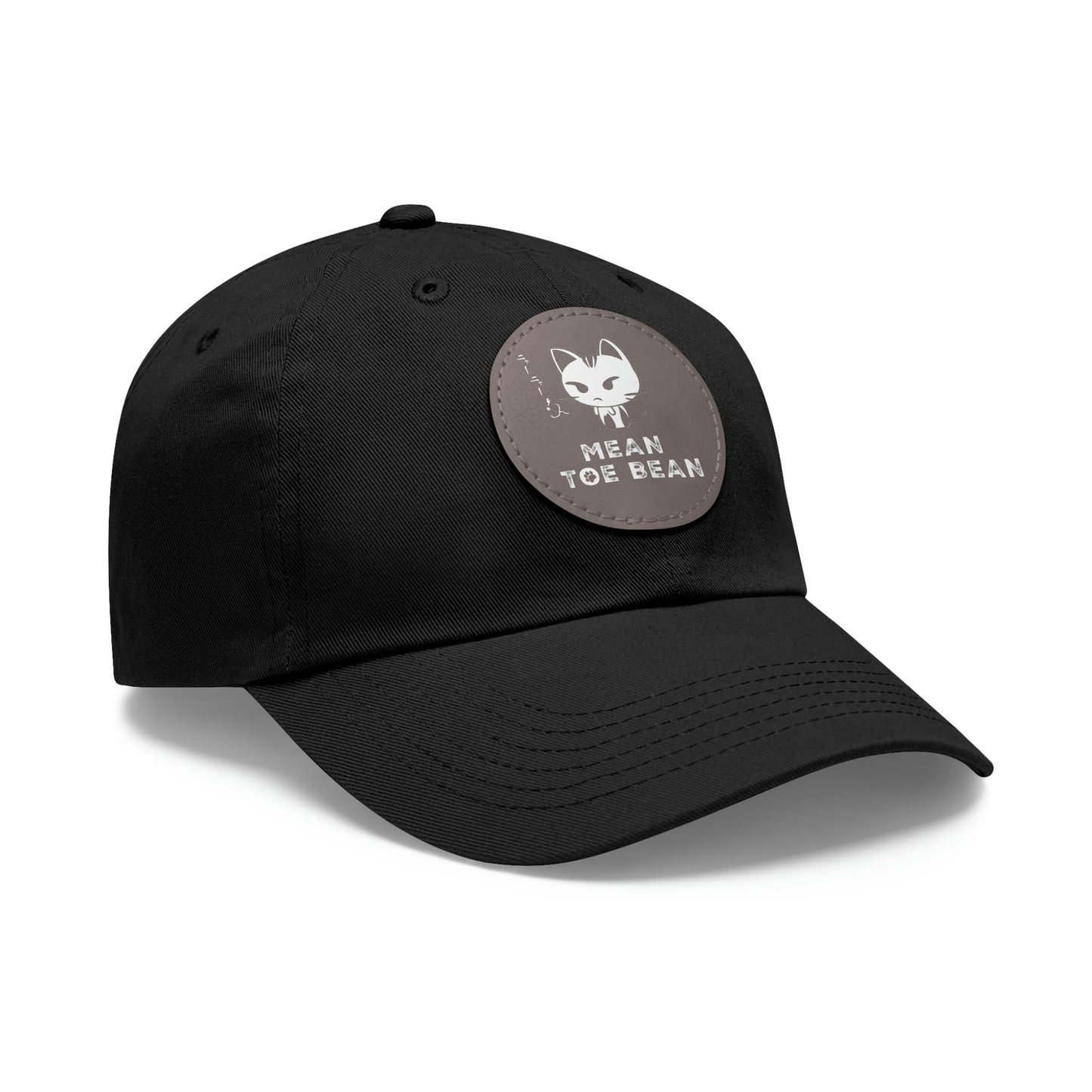 Mean Toe Bean Original Hat with Leather Patch (Round)