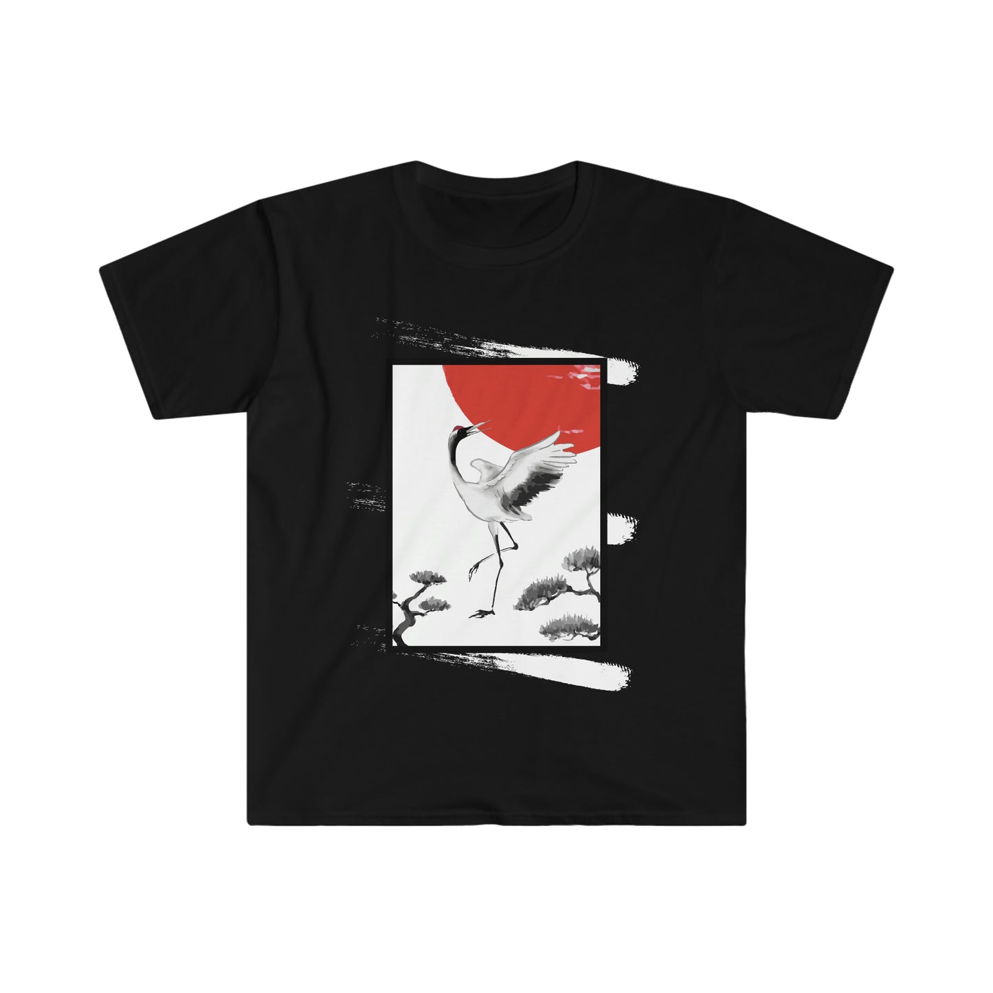 Hanafuda - Matsu Unisex Softstyle T-Shirt