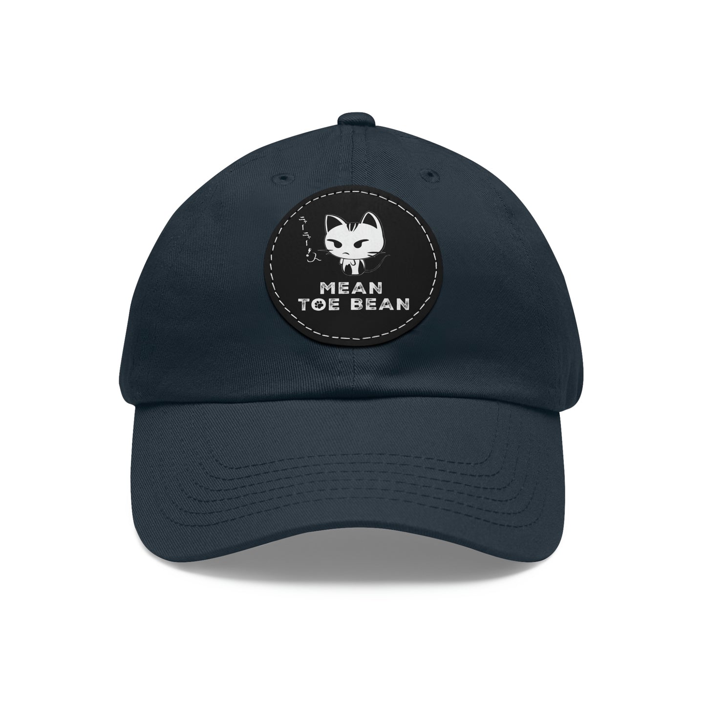 Mean Toe Bean Original Hat with Leather Patch (Round)