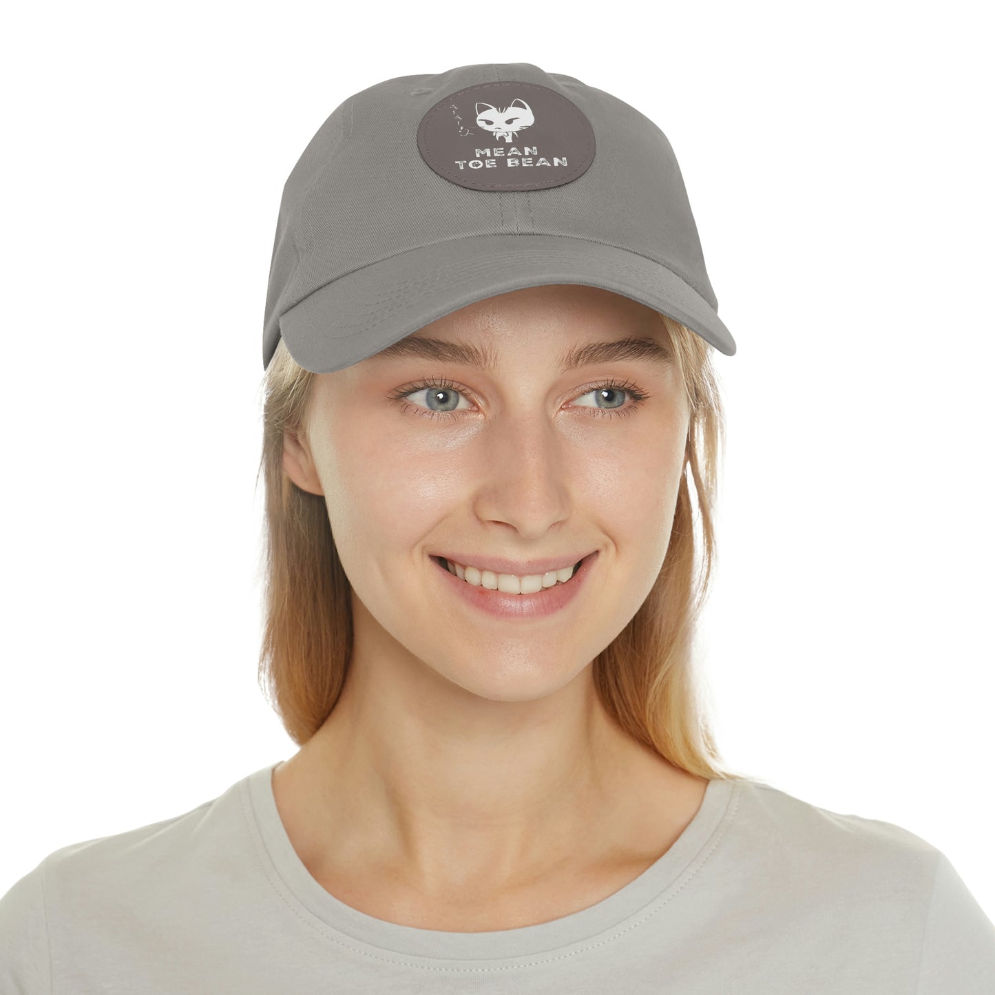 Mean Toe Bean Original Hat with Leather Patch (Round)