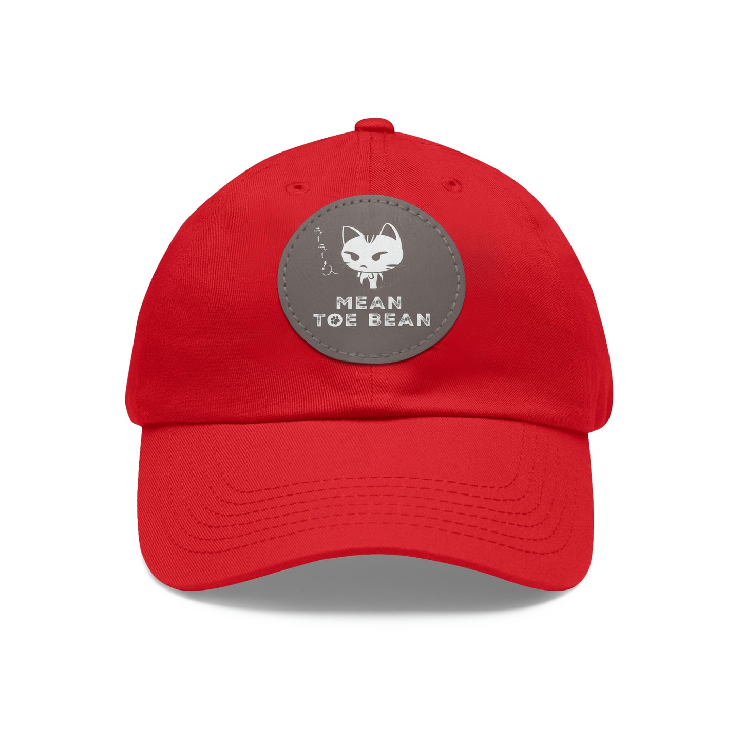 Mean Toe Bean Original Hat with Leather Patch (Round)
