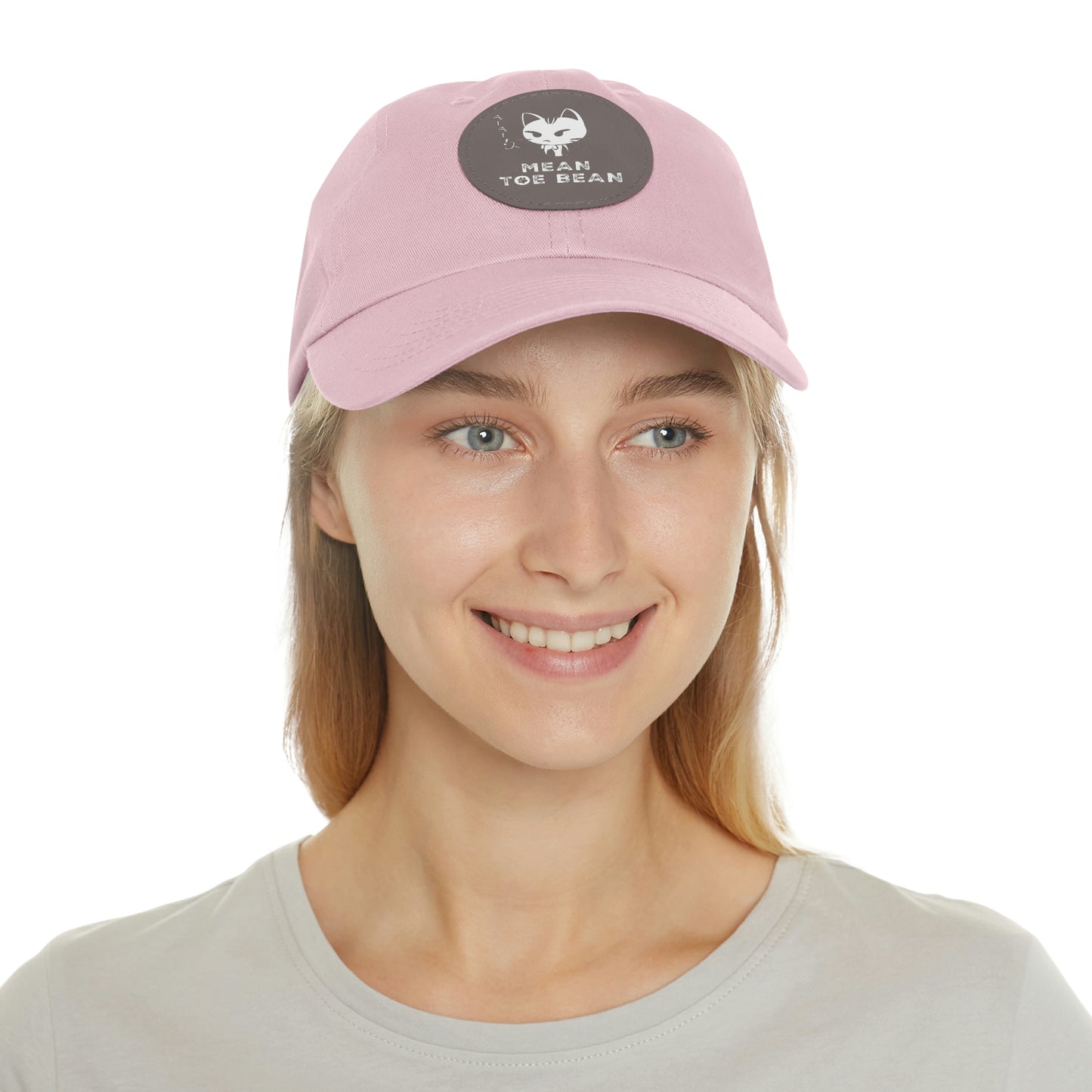 Mean Toe Bean Original Hat with Leather Patch (Round)