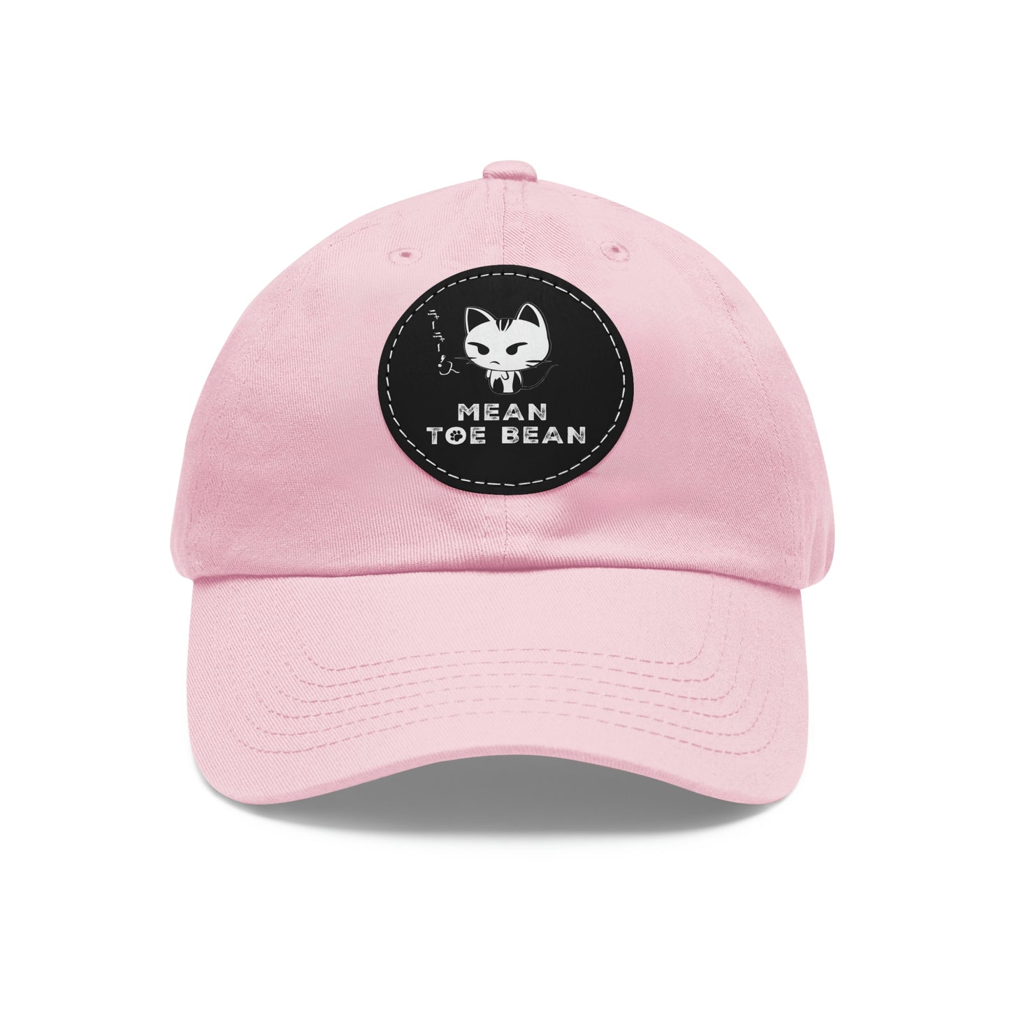 Mean Toe Bean Original Hat with Leather Patch (Round)