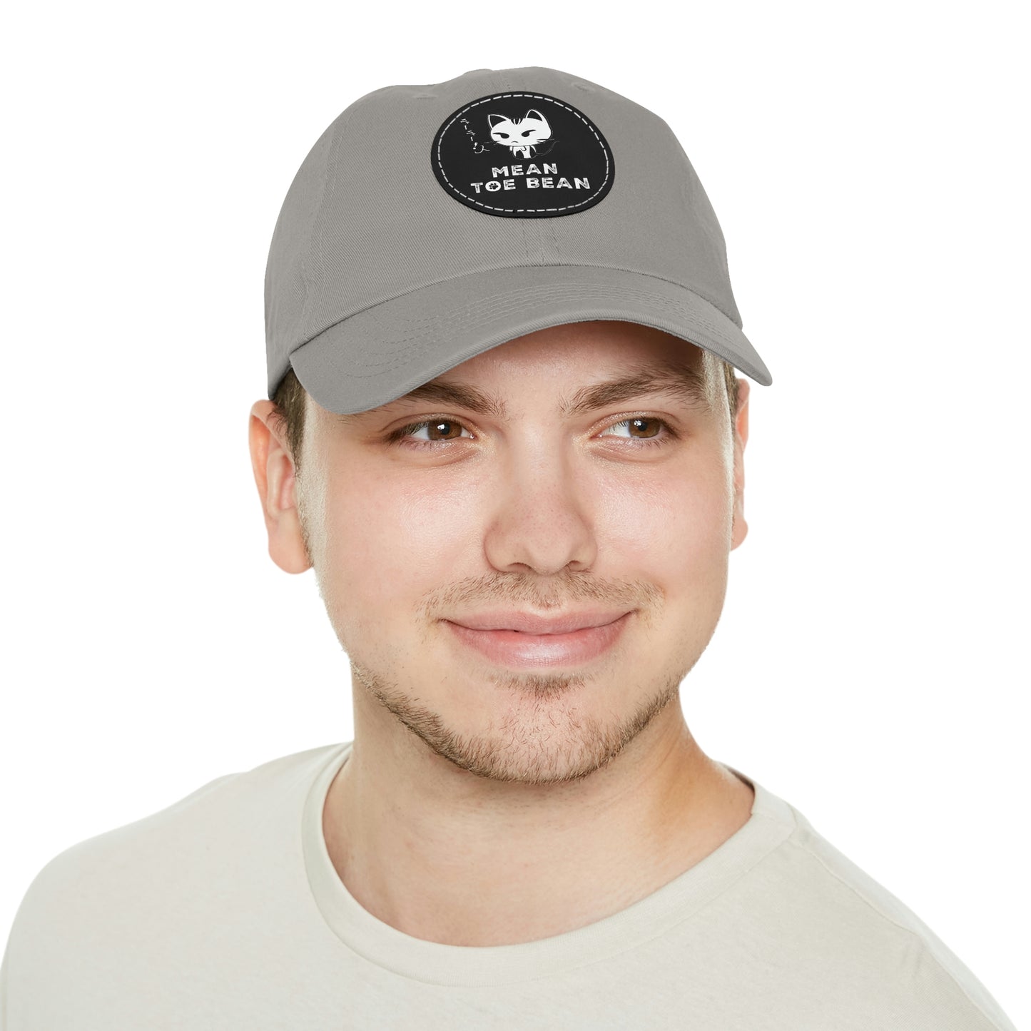 Mean Toe Bean Original Hat with Leather Patch (Round)