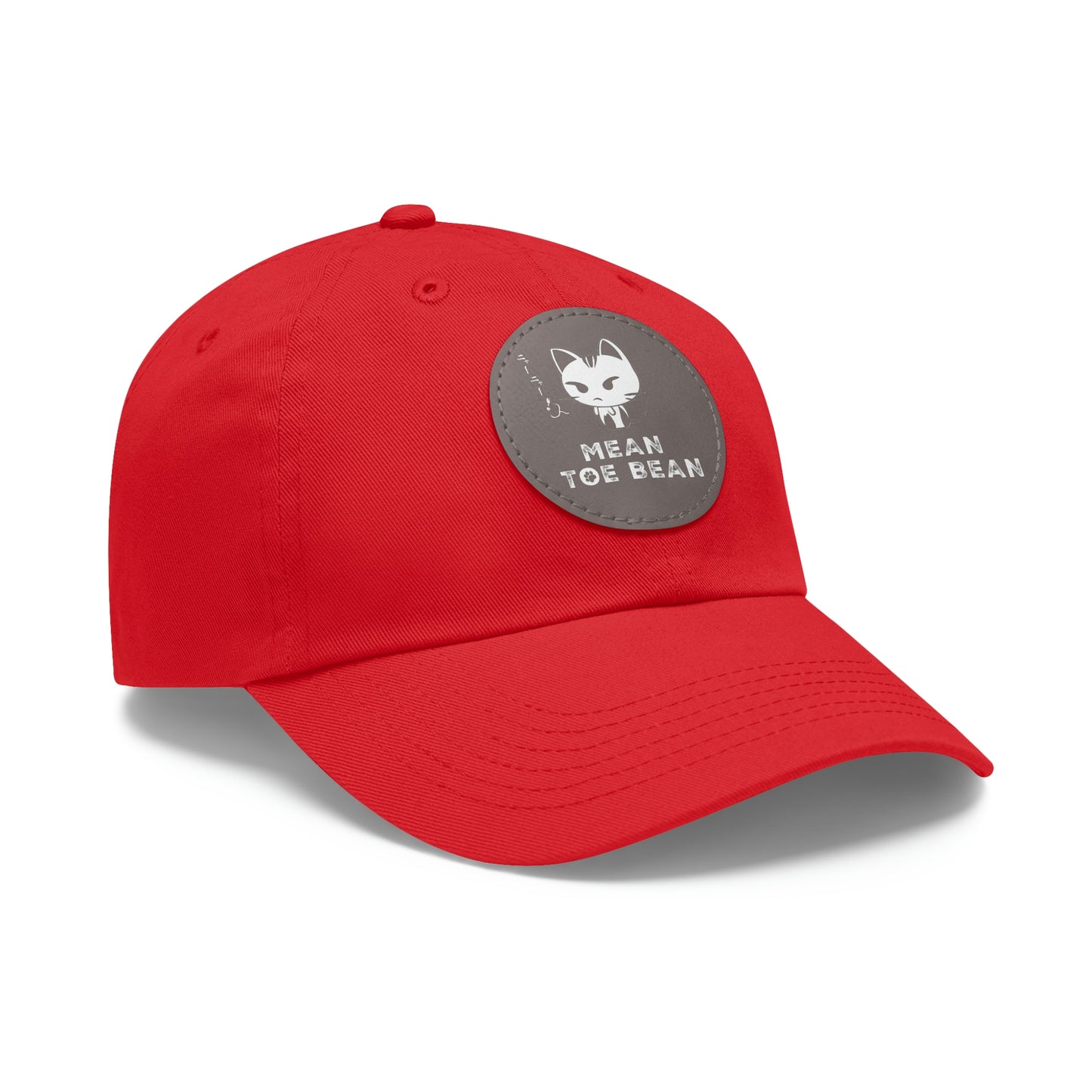 Mean Toe Bean Original Hat with Leather Patch (Round)