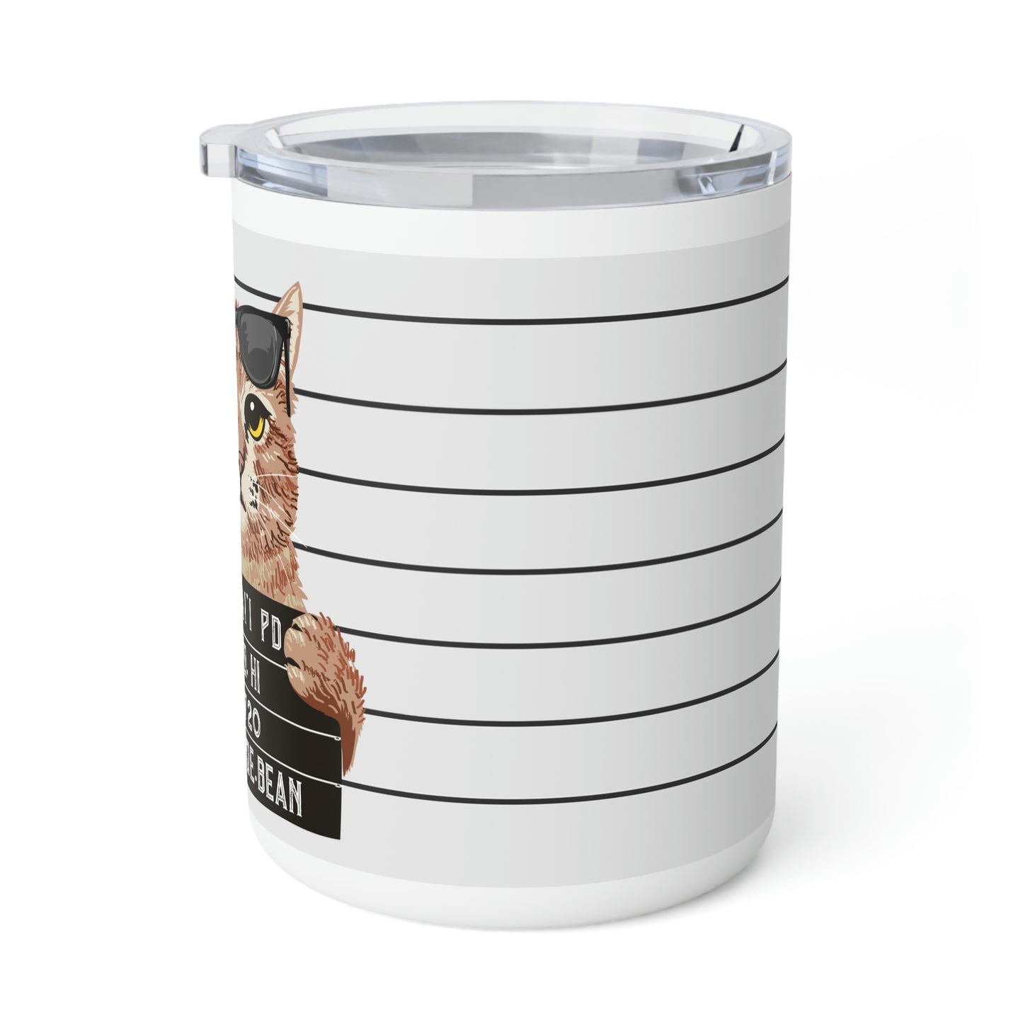 MTB Mugshot Insulated Coffee Mug, 10oz
