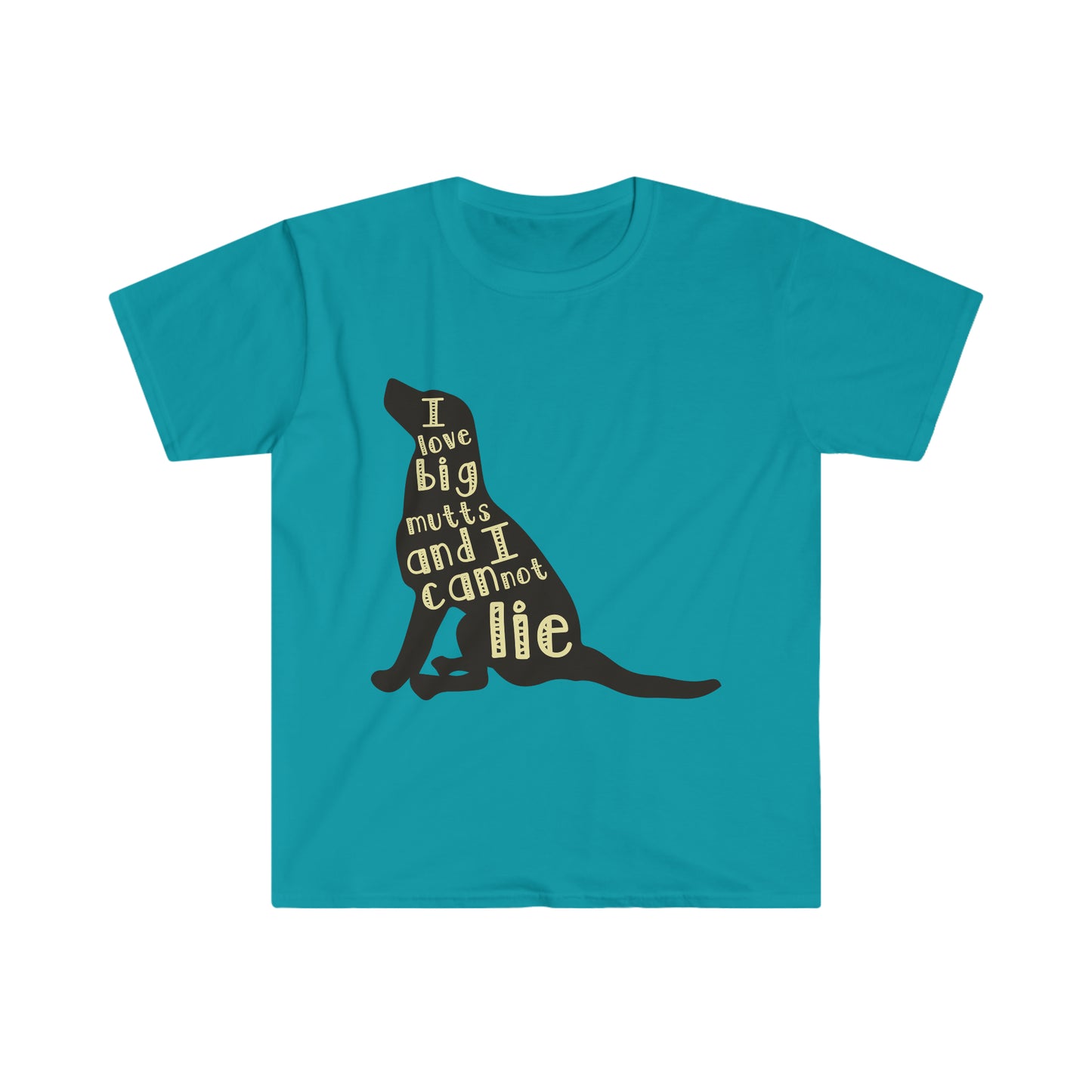 I like big mutts! Unisex Softstyle T-Shirt