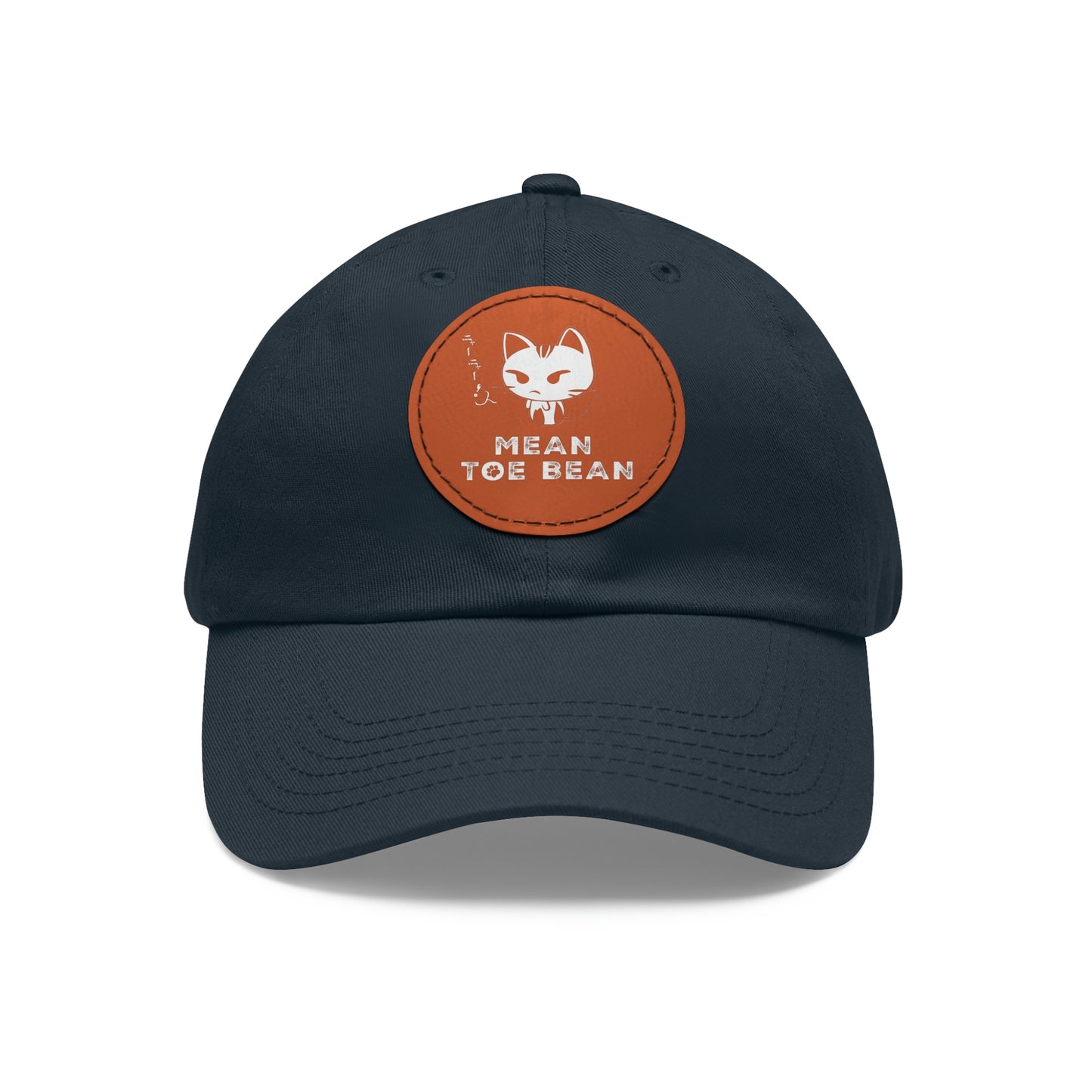Mean Toe Bean Original Hat with Leather Patch (Round)