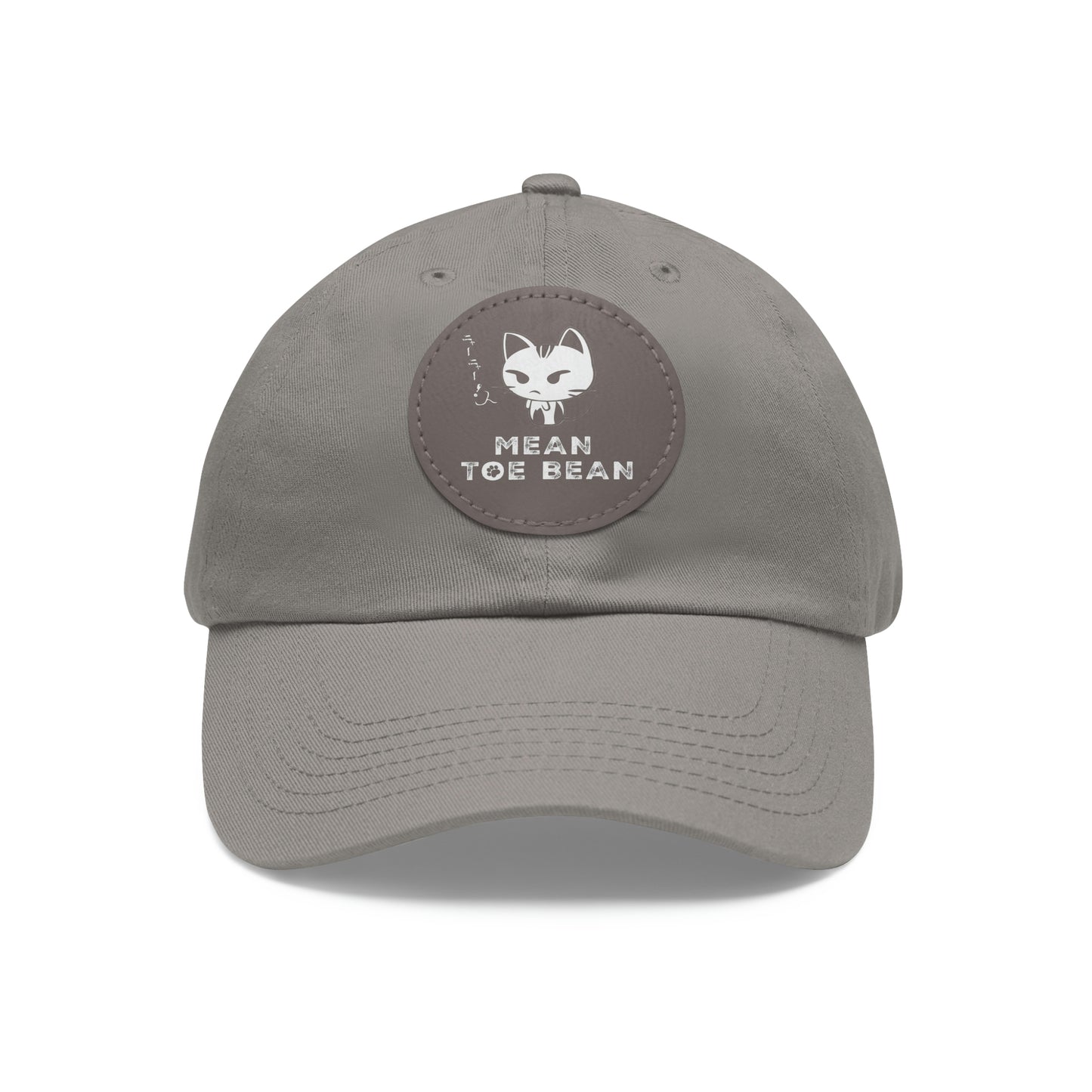 Mean Toe Bean Original Hat with Leather Patch (Round)
