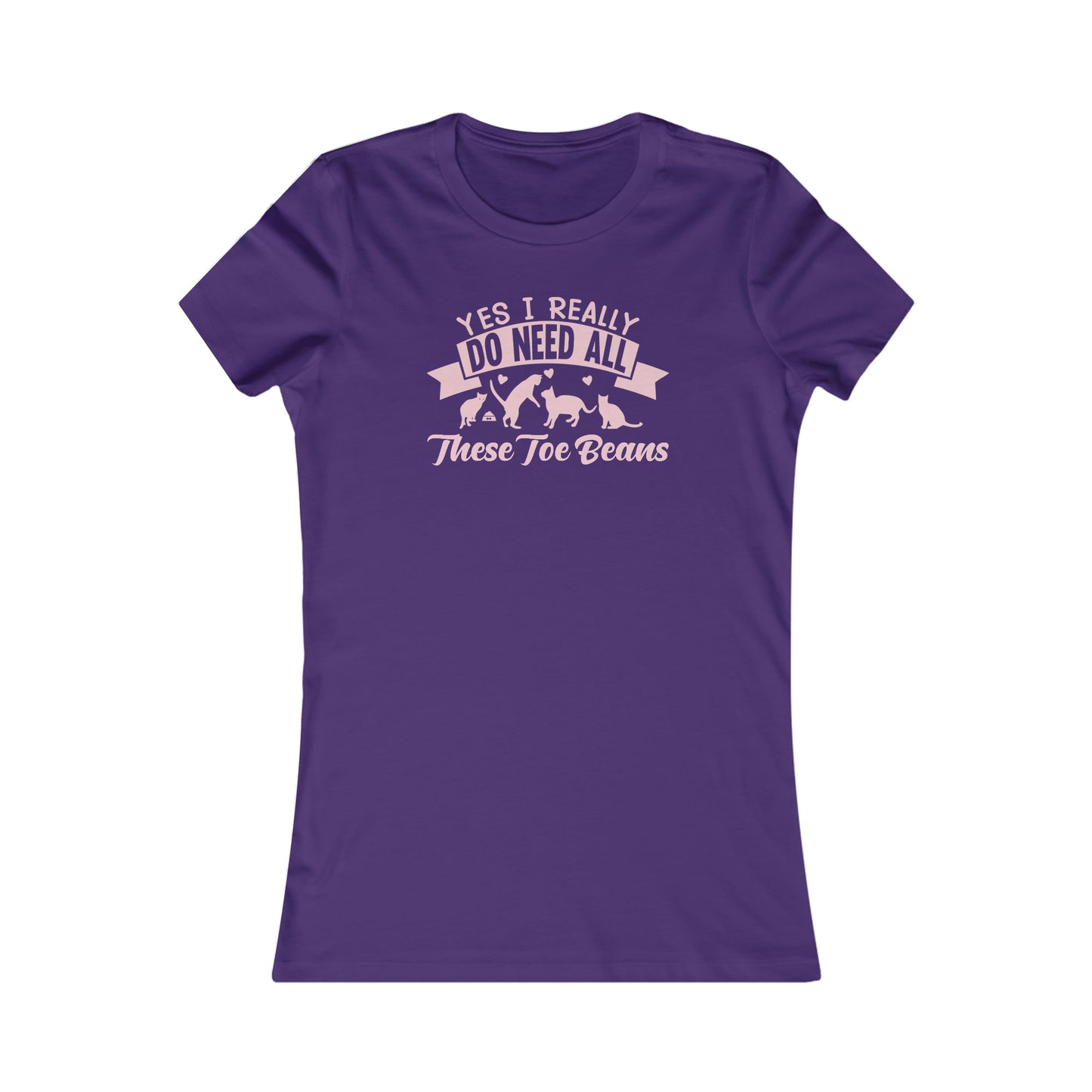 I need all these Toe Beans Women's Favorite Tee