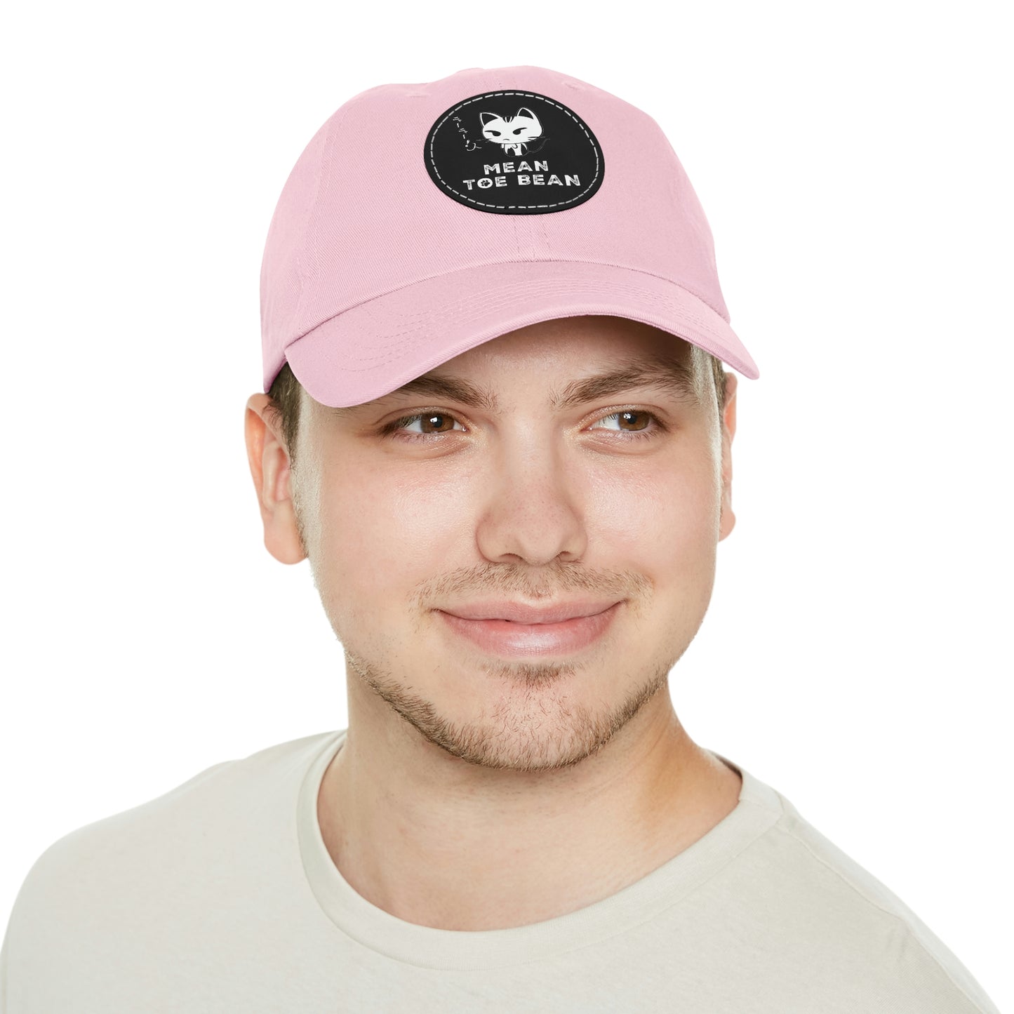 Mean Toe Bean Original Hat with Leather Patch (Round)