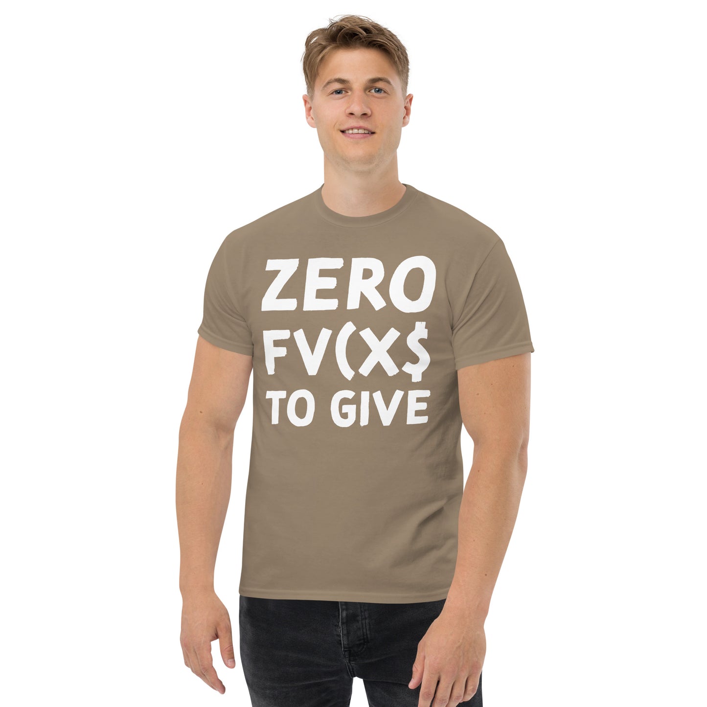 Zero to give Men's classic tee