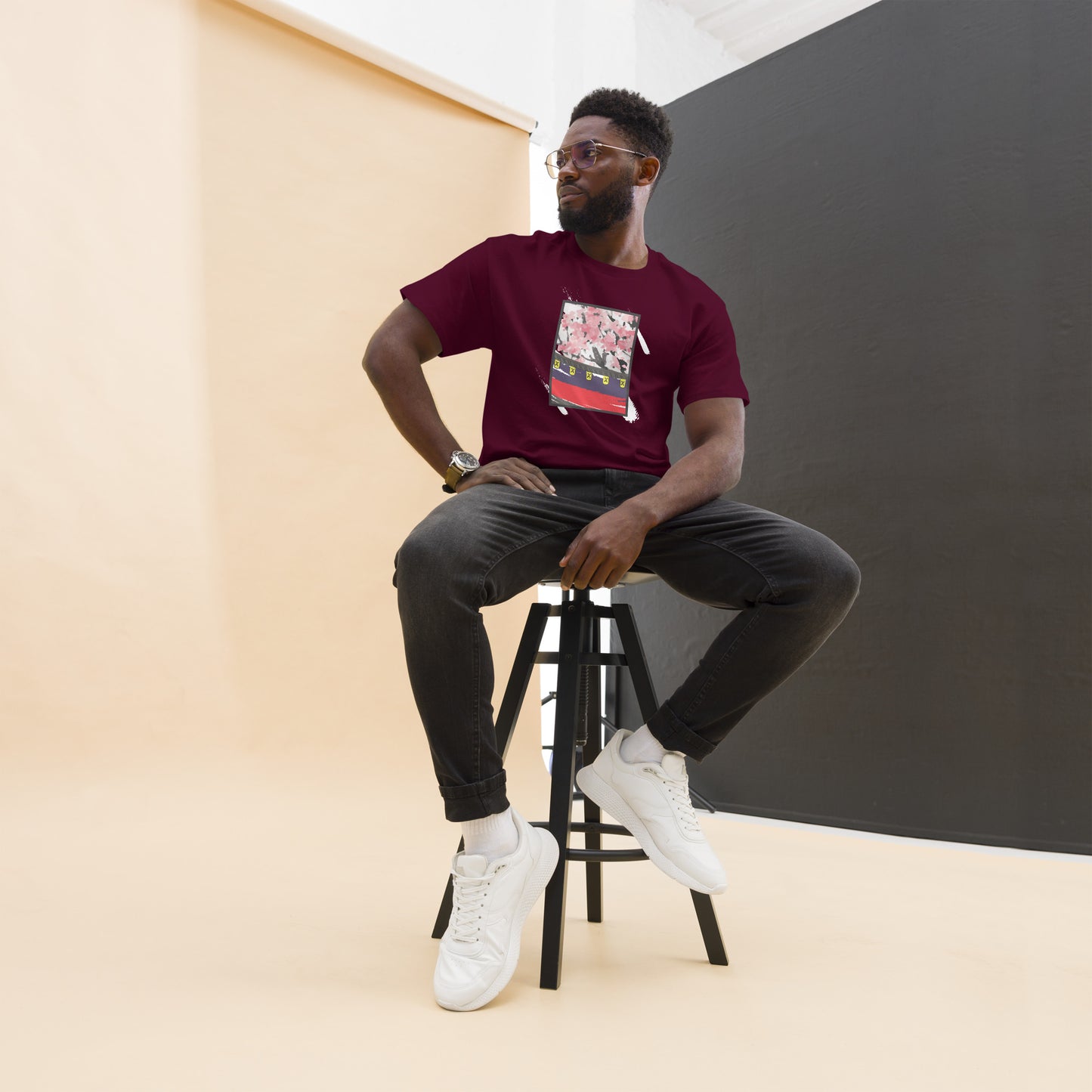 Hanafuda - Sakura Men's classic tee