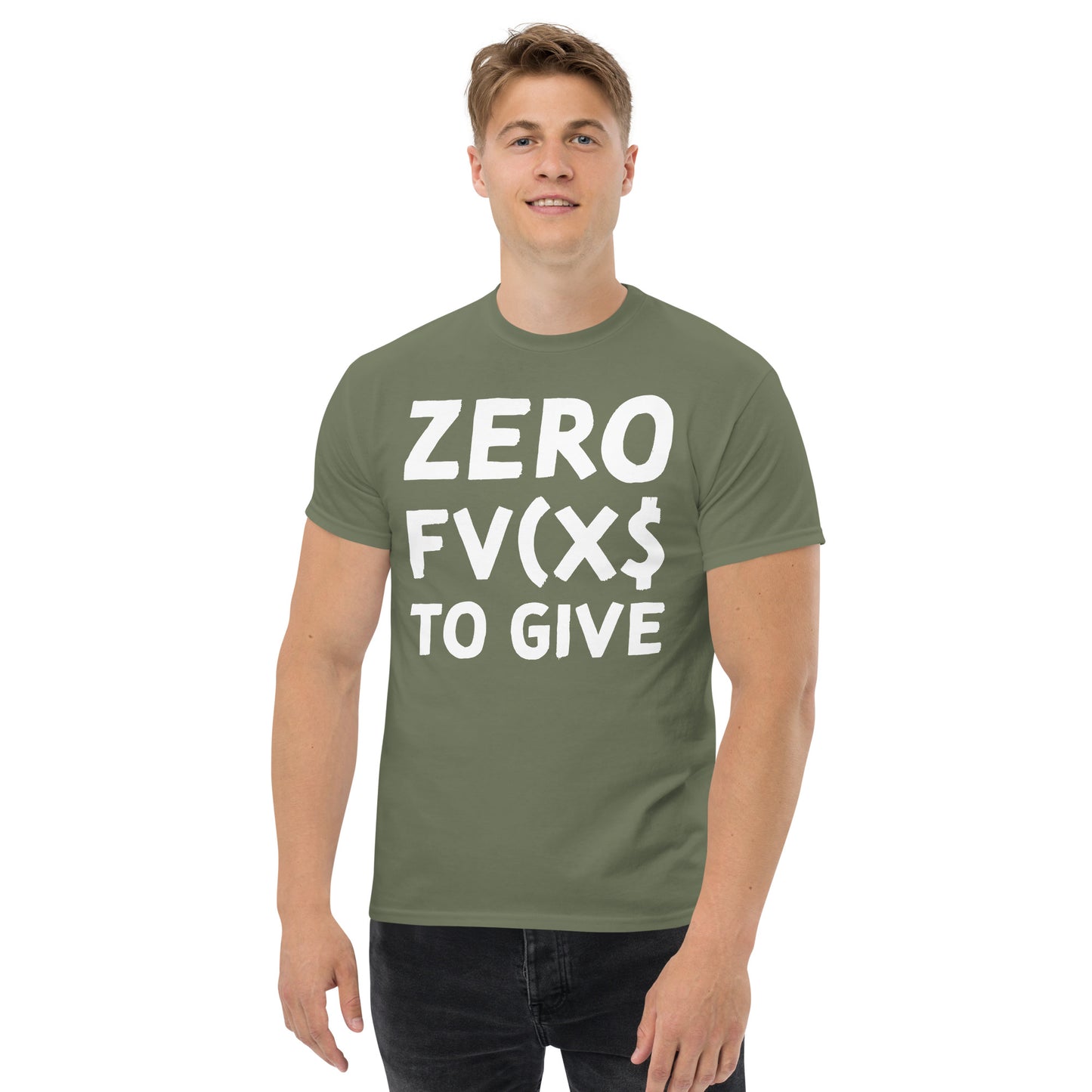Zero to give Men's classic tee