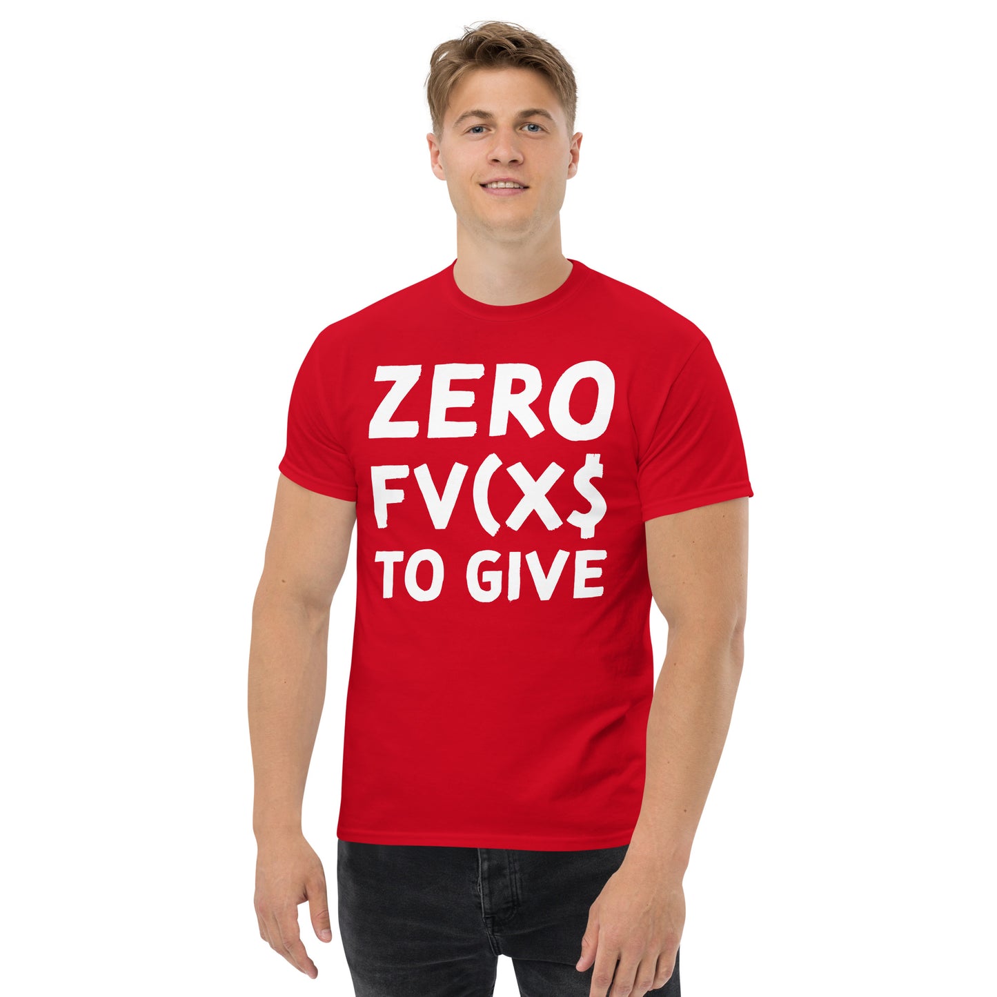 Zero to give Men's classic tee