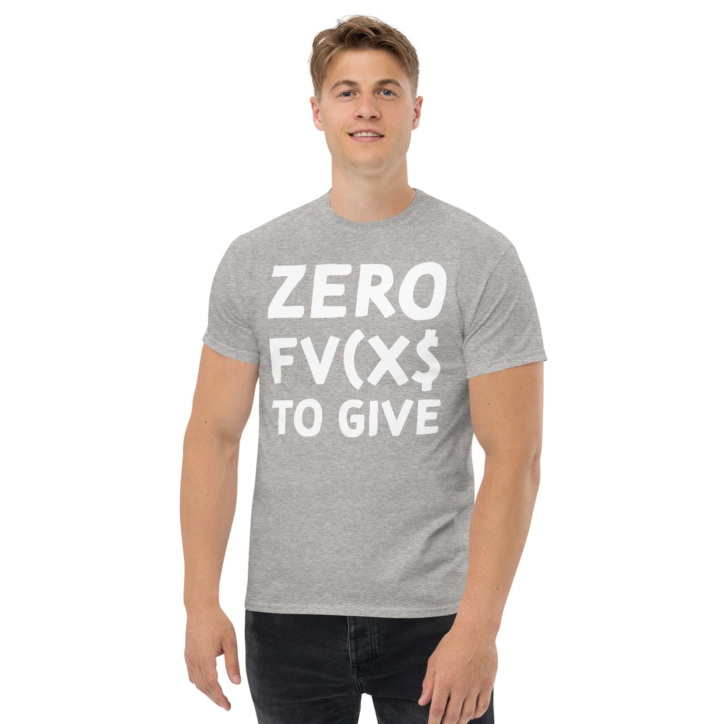 Zero to give Men's classic tee