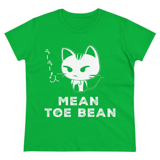 Mean Toe Bean Original Women's Midweight Cotton Tee