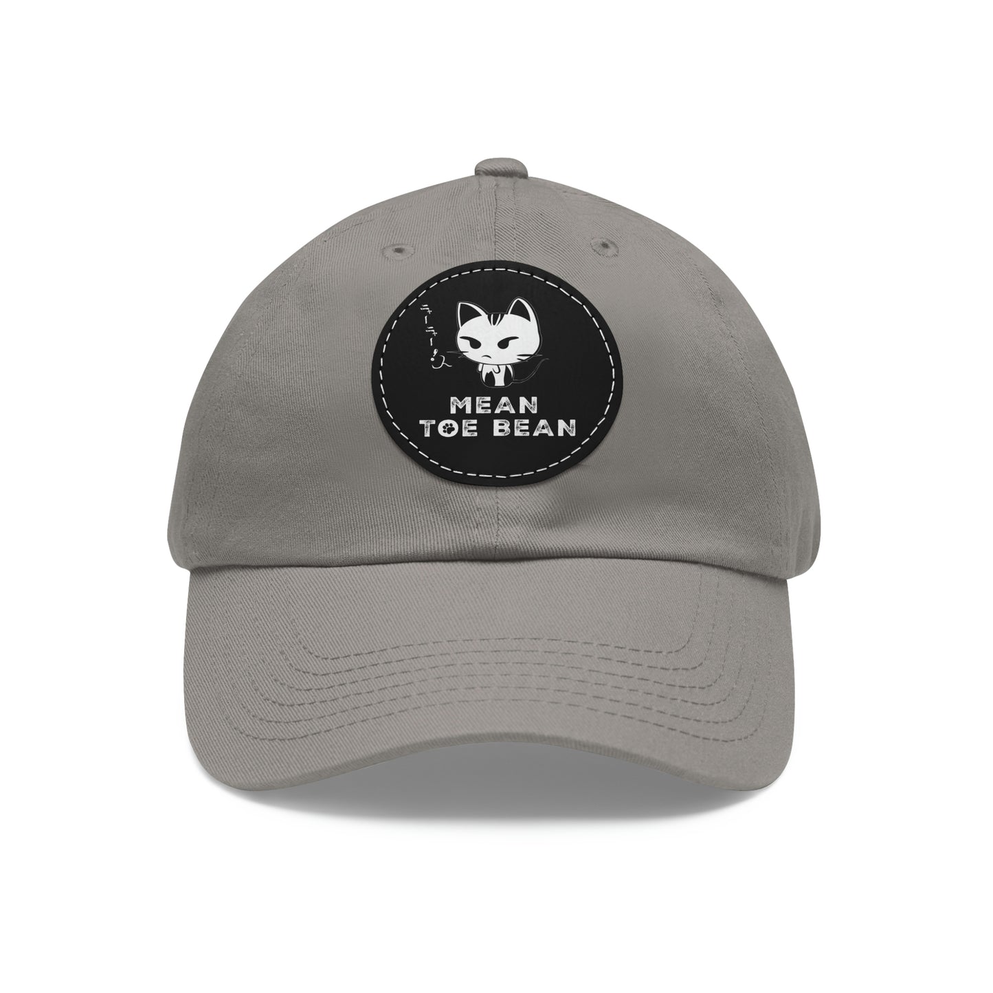 Mean Toe Bean Original Hat with Leather Patch (Round)