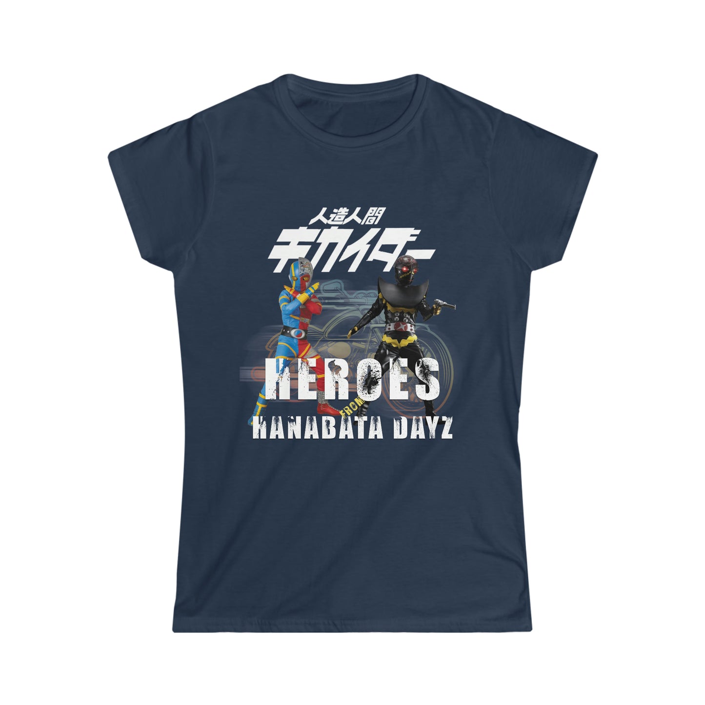 Hanabata Dayz Heroes - K and H Women's Softstyle Tee