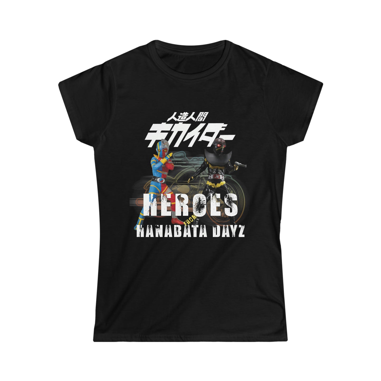 Hanabata Dayz Heroes - K and H Women's Softstyle Tee